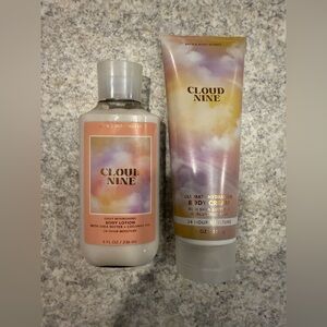 Bath & Body Works Cloud Nine Body Lotion and Cream